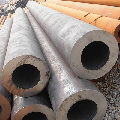 톱니없는 탄소 강철 파이프 API 5l / ASTM A53 / ASTM 252 / API 5CT 검은색 페인트