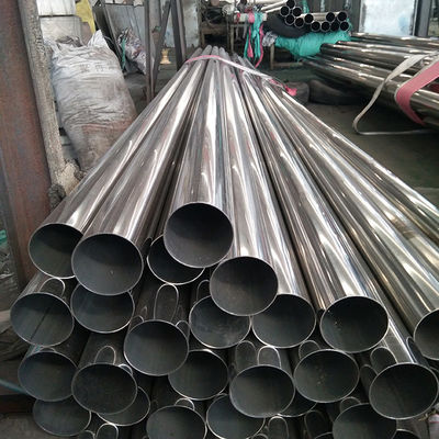 1-12m 길이 스테인레스 스틸 원형 파이프 벽 두께 1.5-45mm